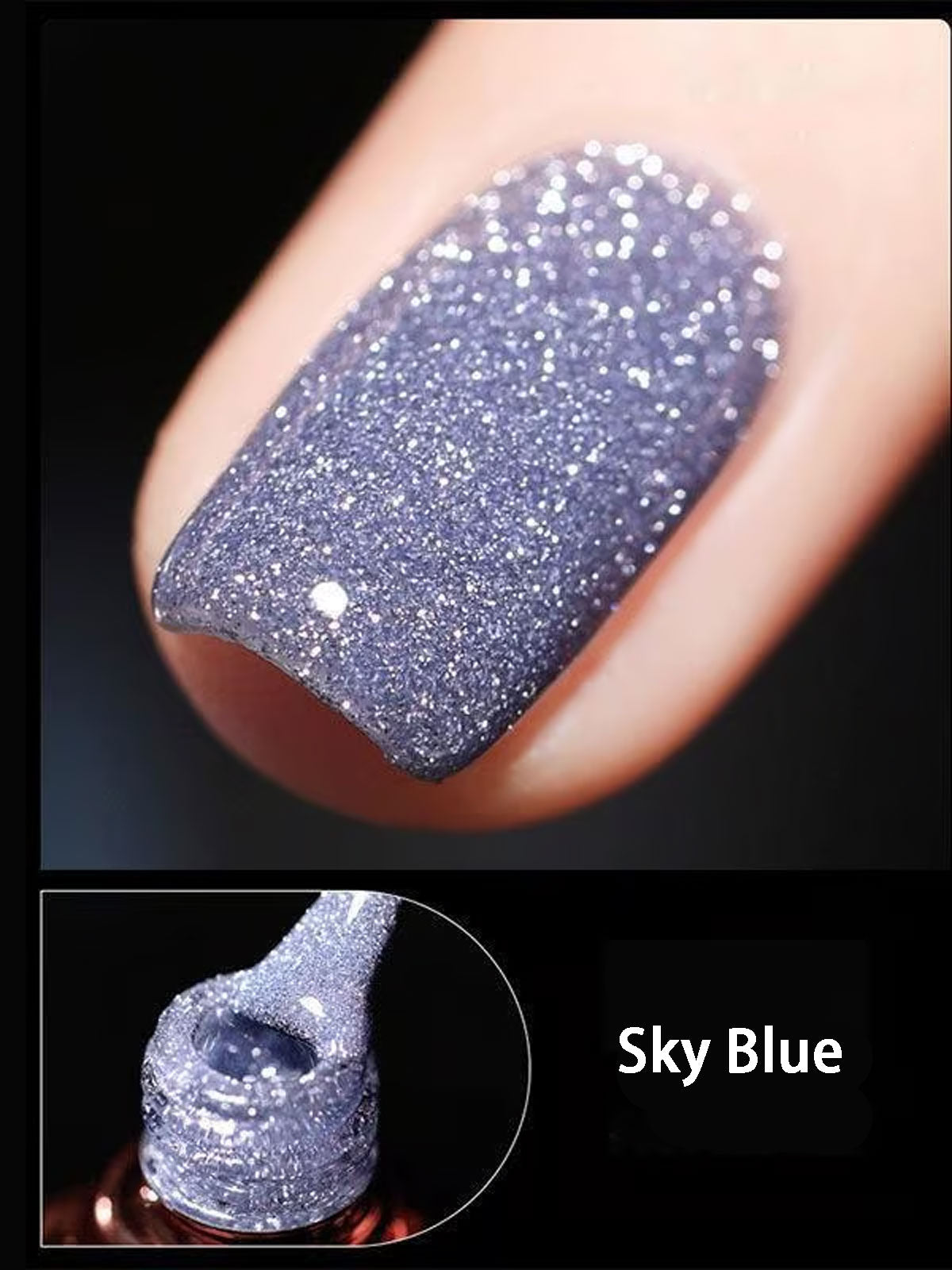 🔥High Density Glitter Nail Gel Polish
