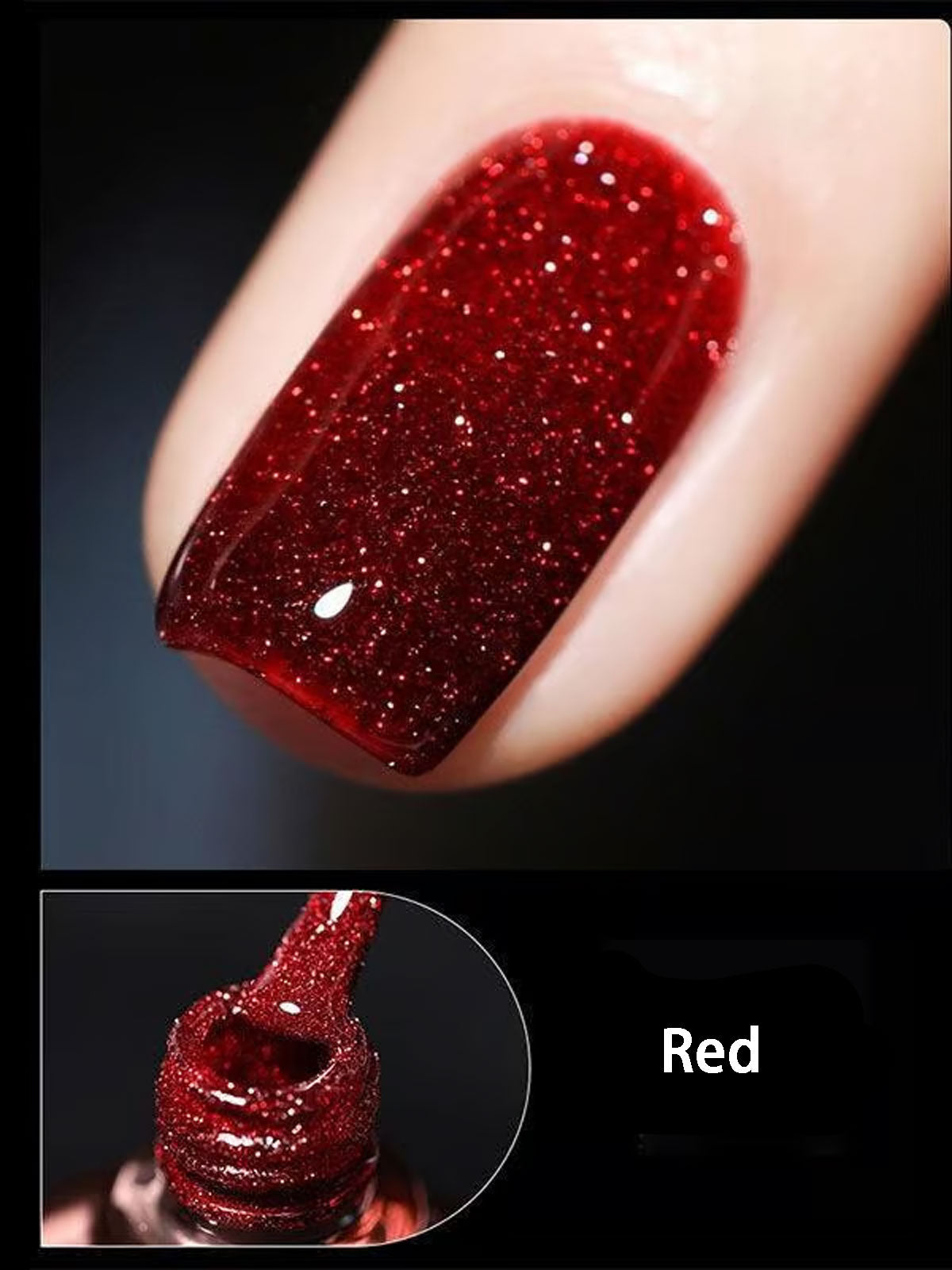 🔥High Density Glitter Nail Gel Polish